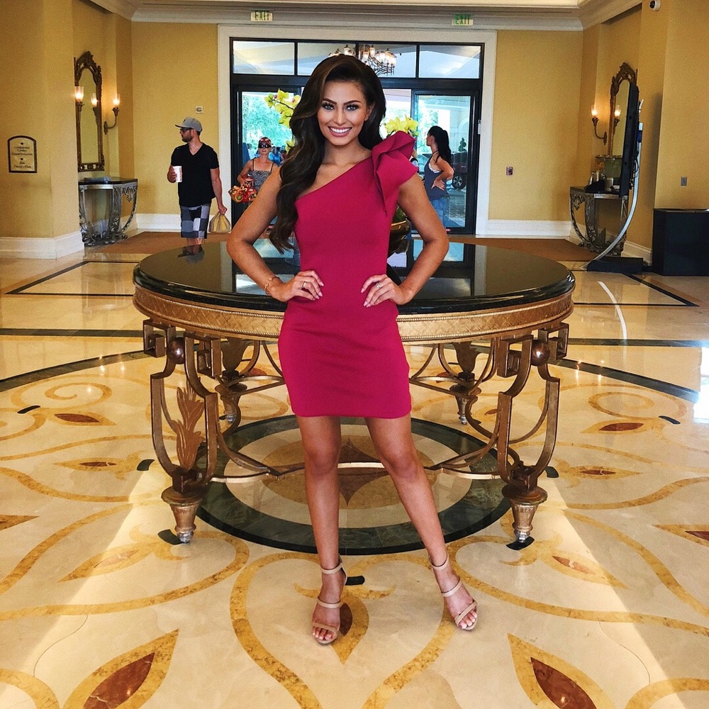Pink Jovani Cocktail Dress